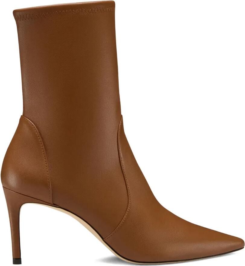 Stuart Weitzman Stuart Power enkellaarzen Bruin