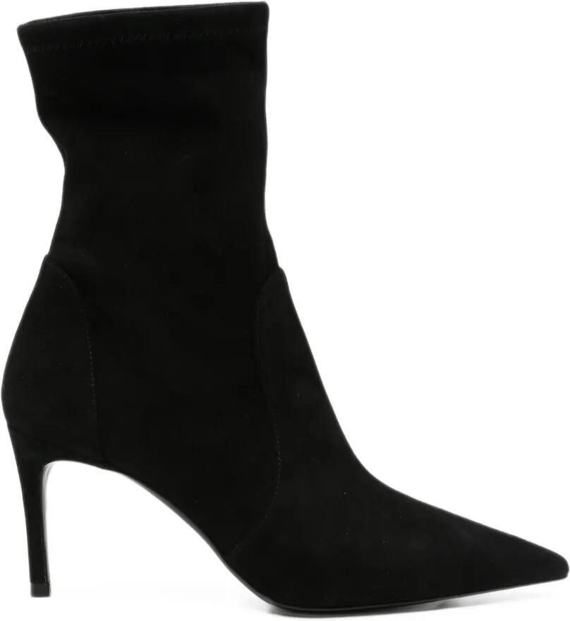 Stuart Weitzman Stuart Power enkellaarzen Zwart