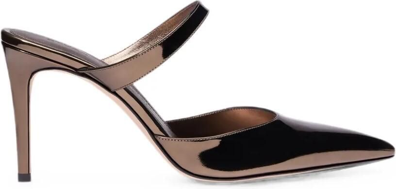 Stuart Weitzman Stuart Power muiltjes met puntige neus Bruin