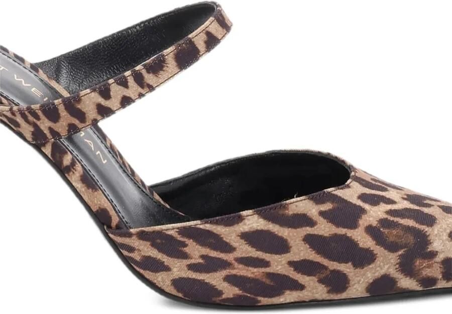 Stuart Weitzman Stuart Power Mule pointed-toe pumps Beige - Foto 2