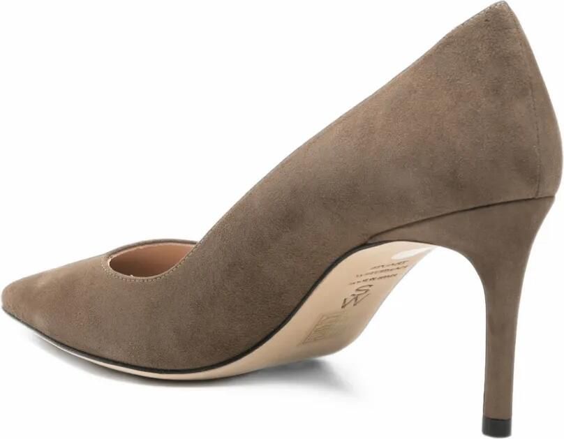 Stuart Weitzman Stuart Power pointed-toe pumps Bruin - Foto 2