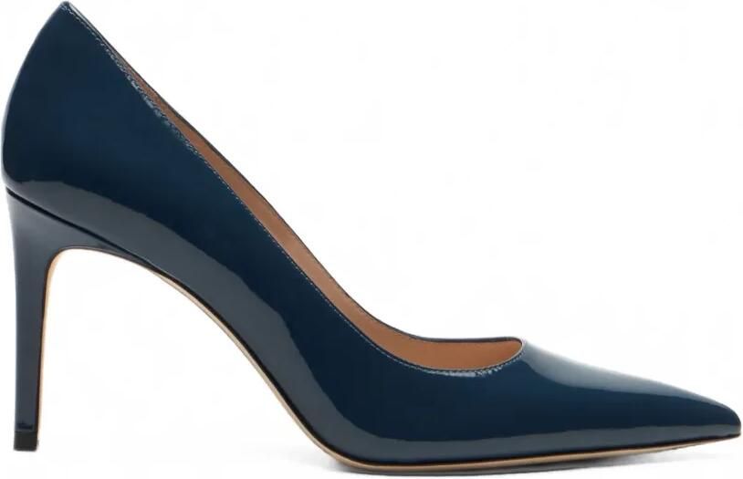 Stuart Weitzman Stuart Power pumps met puntige neus Blauw