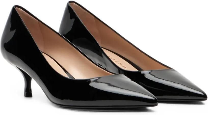 Stuart Weitzman Stuart Power pumps met puntige neus Zwart