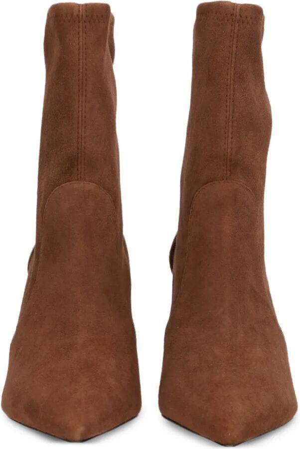 Stuart Weitzman Stuart Power suède enkellaarzen Bruin - Foto 5