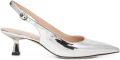 Stuart Weitzman Stuart Sculpt pumps met puntige neus Zilver - Zilver