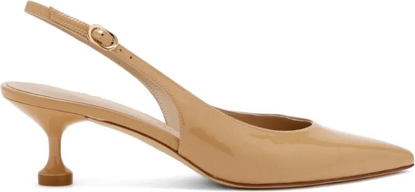 Stuart Weitzman Stuartini slingback pumps Beige