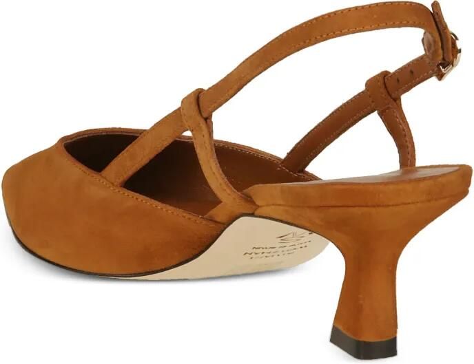 Stuart Weitzman Suède slingback pumps Beige - Foto 4