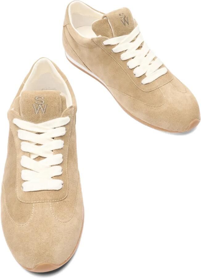 Stuart Weitzman Suède sneakers Beige - Foto 2