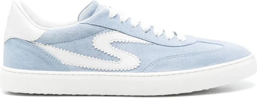 Stuart Weitzman Suède sneakers Blauw