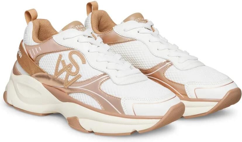Stuart Weitzman SW sneakers met vlakken Wit