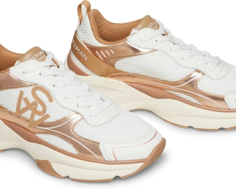 Stuart Weitzman SW sneakers met vlakken Wit - Foto 2
