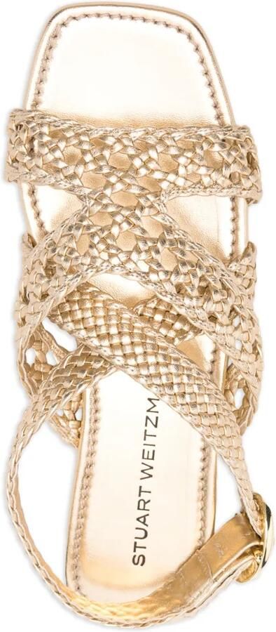 Stuart Weitzman Thea sandalen Goud - Foto 4