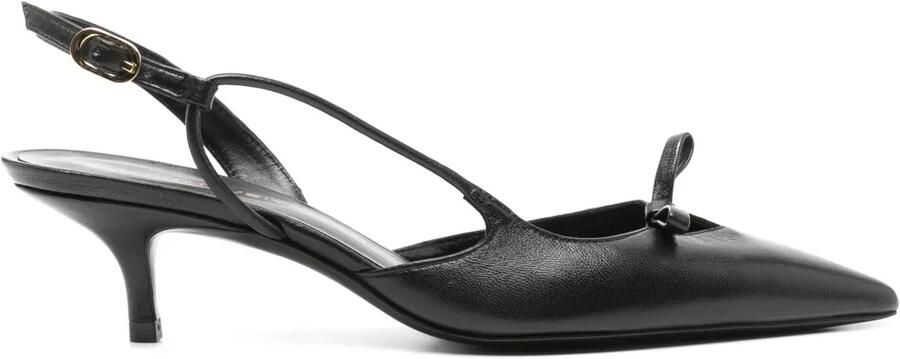 Stuart Weitzman Tully 50 mm slingback pumps Zwart
