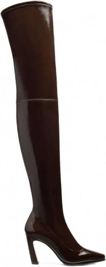 Stuart Weitzman Ultra Stassi overknee laarzen Bruin