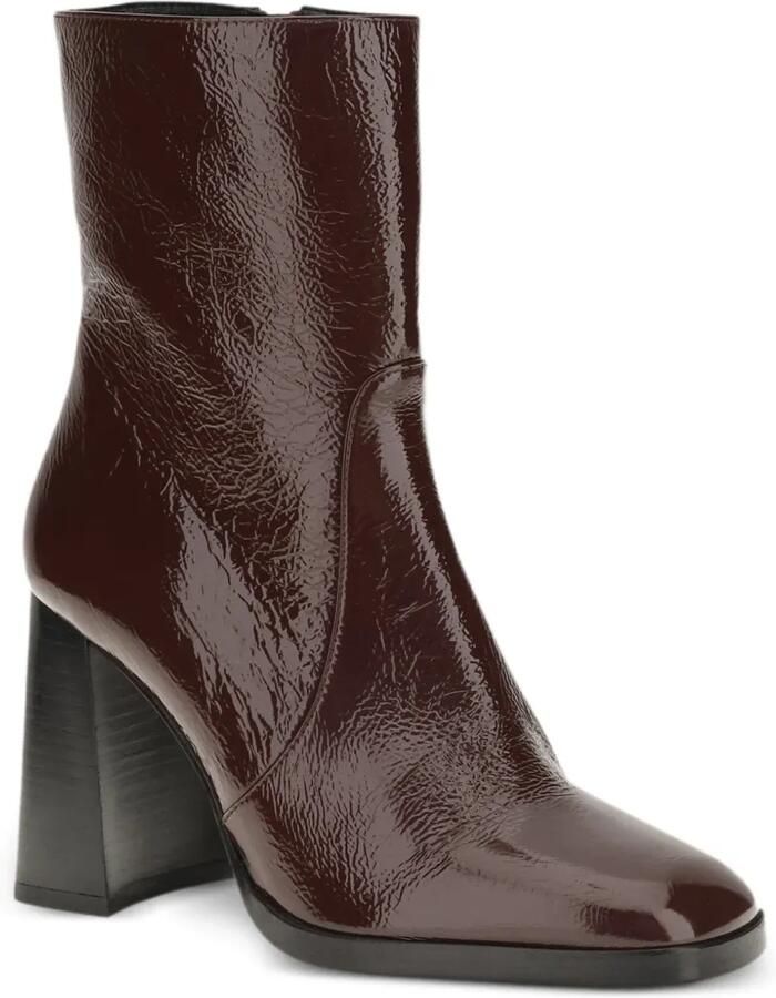 Stuart Weitzman Vera enkellaarzen met rits Rood - Foto 2