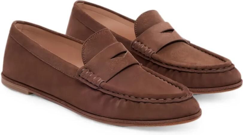 Stuart Weitzman Veterschoenen met ronde neus Bruin - Foto 4