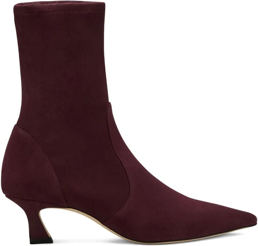 Stuart Weitzman Vinnie enkellaarzen Rood