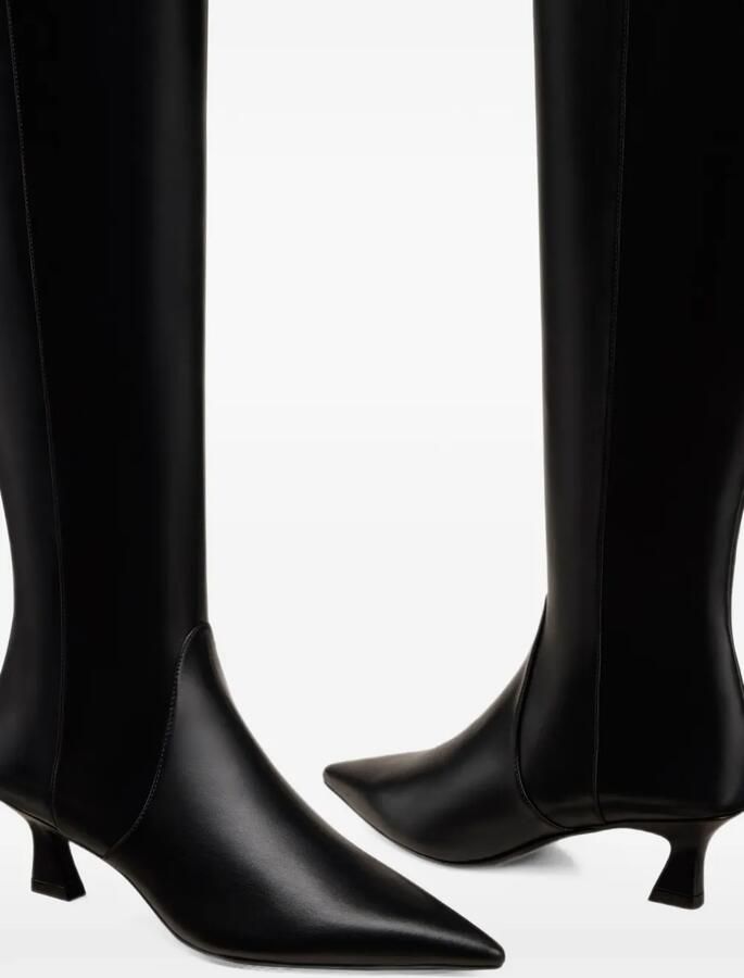 Stuart Weitzman Vinnie leather knee-high boots Zwart - Foto 2