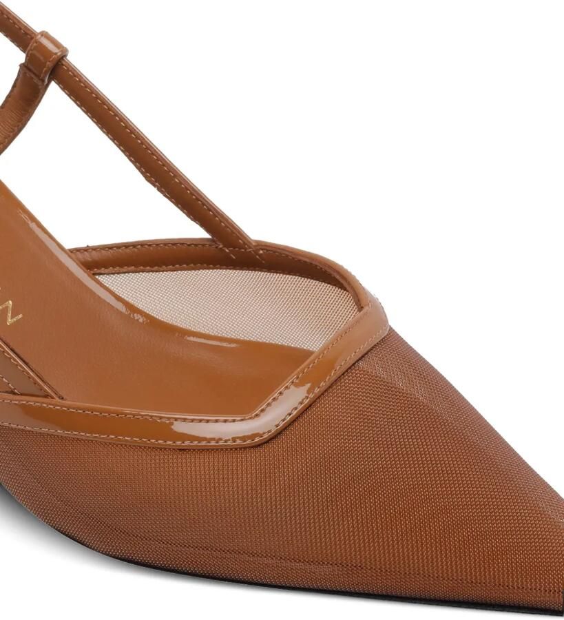 Stuart Weitzman Vinnie pumps met puntige neus Beige - Foto 2