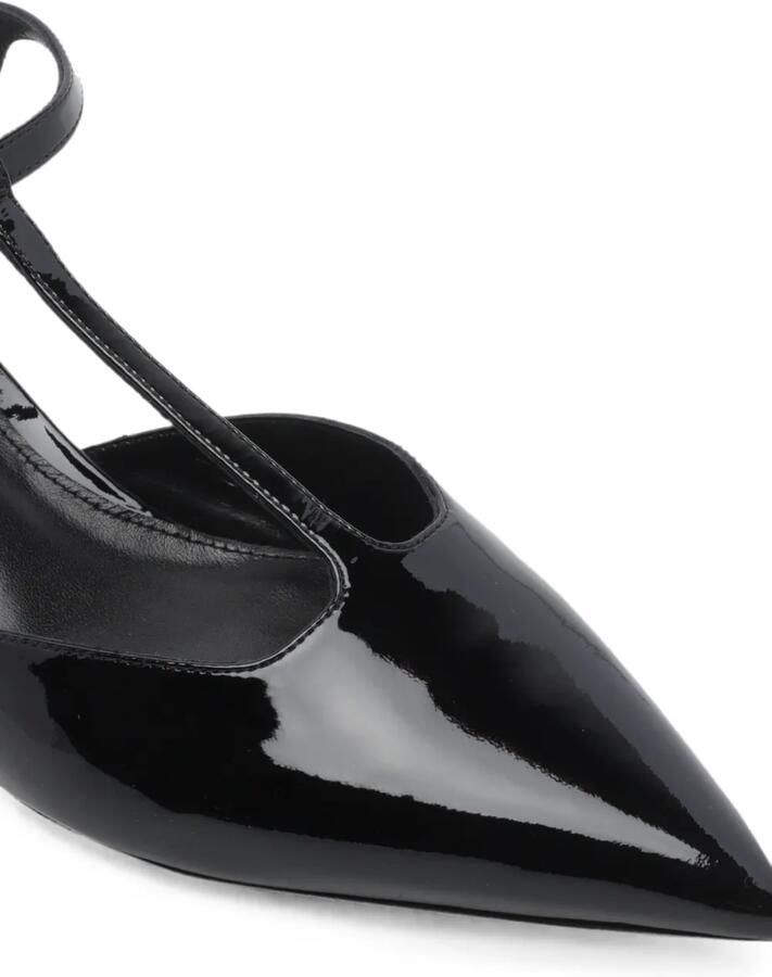 Stuart Weitzman Vinnie pumps met T-bandje Zwart - Foto 2