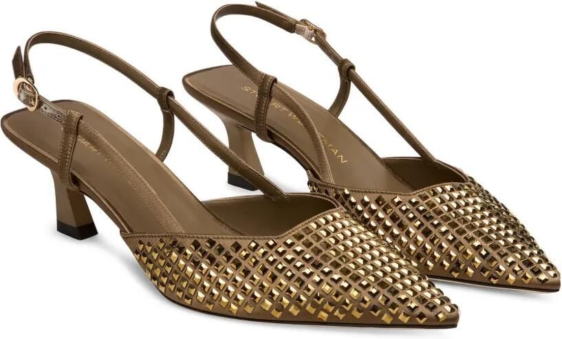 Stuart Weitzman Vinnie Radiant slingback pumps Bruin
