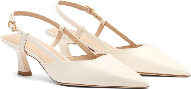 Stuart Weitzman Vinnie sandalen met puntige neus Beige - Foto 4