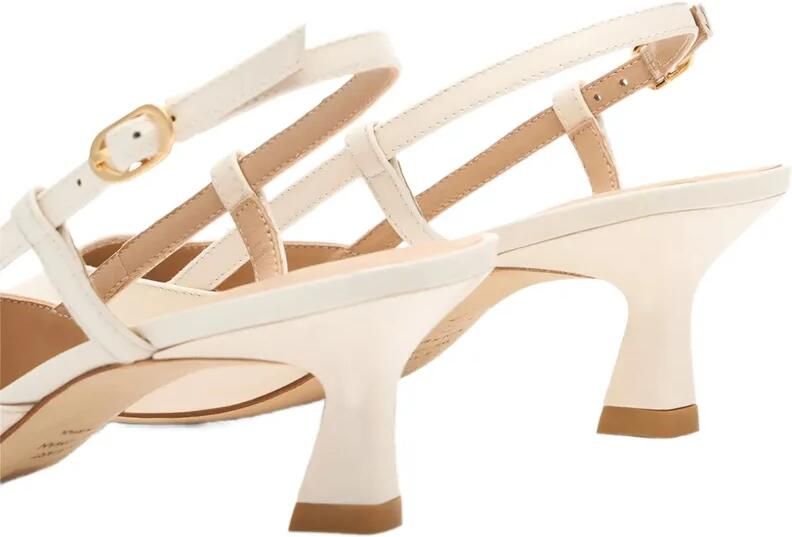 Stuart Weitzman Vinnie sandalen met puntige neus Beige - Foto 3