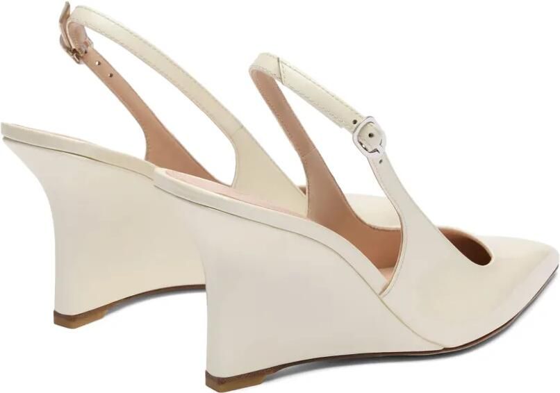 Stuart Weitzman Vinnie sandalen met sleehak Beige - Foto 3