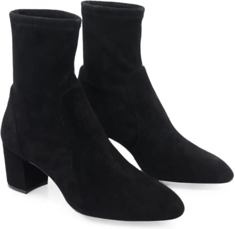 Stuart Weitzman Yuliana 60 enkellaarzen Zwart - Foto 3