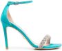 Stuart Weitzman Sue sandalen met gevlochten bandje Blauw - Thumbnail 1