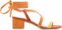 Stuart Weitzman Sue sandalen met enkelbandje Oranje - Thumbnail 1
