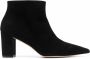 Stuart Weitzman Sue suède laarzen Zwart - Thumbnail 1