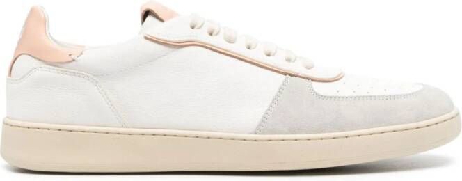 Stuart Weitzman SW Derby leren sneakers Wit