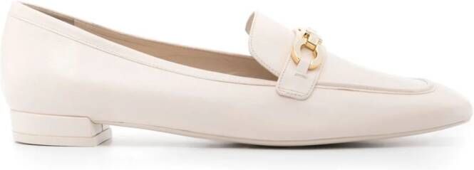 Stuart Weitzman SW Signature 25 mm loafers Beige