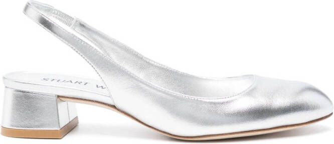 Stuart Weitzman Vivienne pumps Zilver