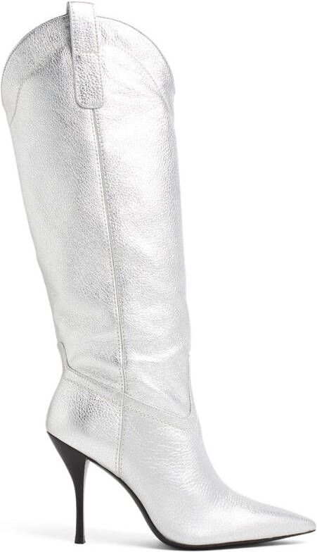 Stuart Weitzman Cowboylaarzen Zilver