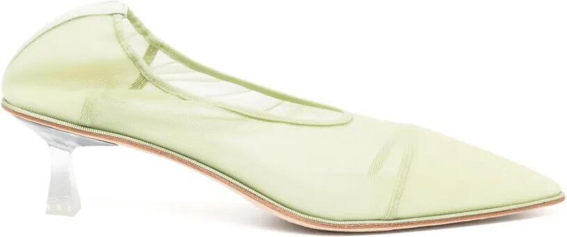 Studio Amelia 50 mm Iris pumps Groen