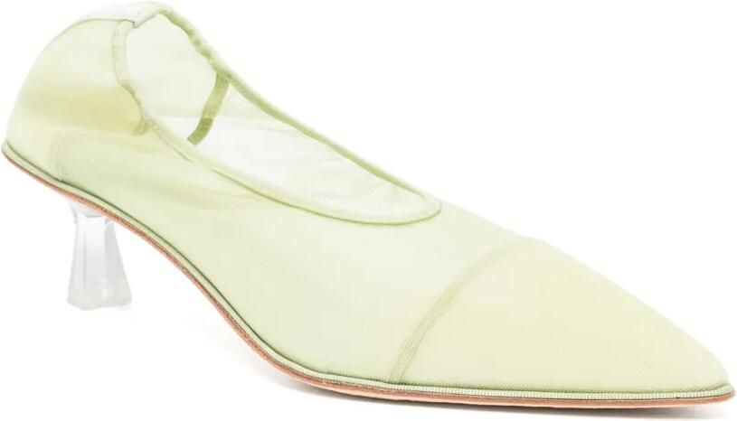 Studio Amelia 50 mm Iris pumps Groen - Foto 2