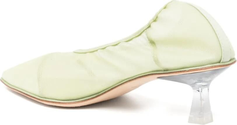 Studio Amelia 50 mm Iris pumps Groen - Foto 3