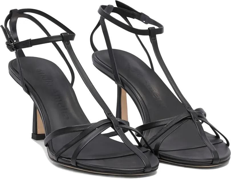 Studio Amelia 70 mm Aviary leren sandalen Zwart - Foto 2