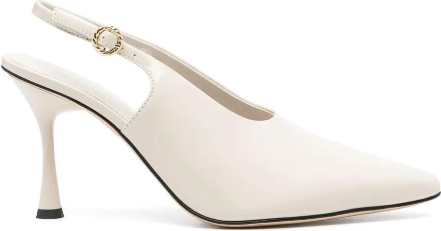 Studio Amelia 85 mm Halo pumps Beige