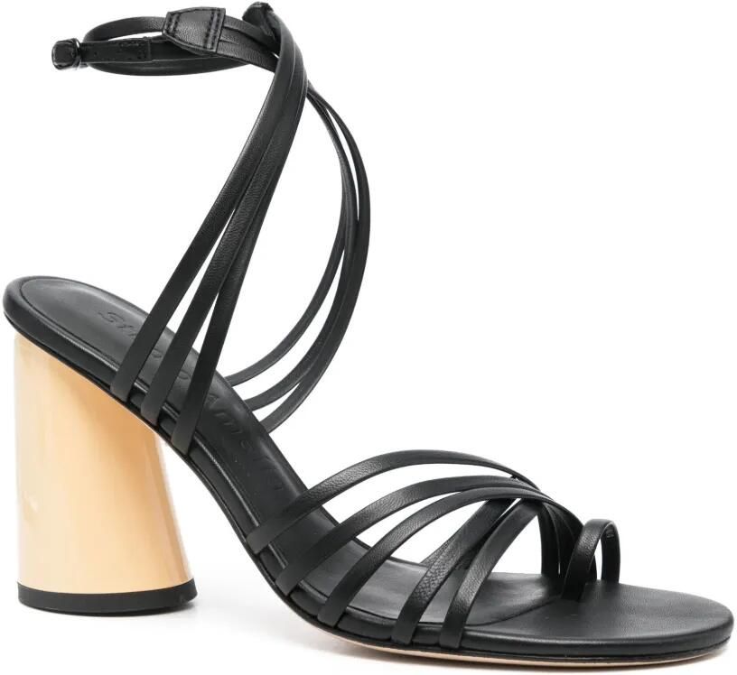 Studio Amelia 90 mm Calypso sandalen Zwart - Foto 2