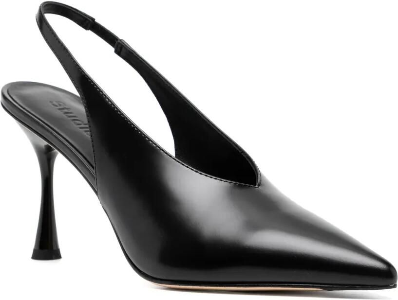 Studio Amelia 90 mm Razor pumps Zwart - Foto 3