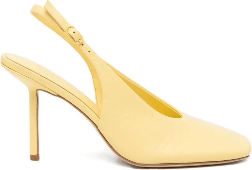 Studio Amelia 90 mm Sierra pumps Geel