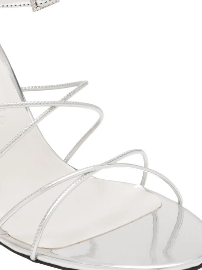 Studio Amelia Greta sandalen met bandjes en hak Zilver - Foto 3