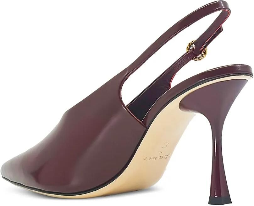 Studio Amelia Halo slingback pumps Rood - Foto 3