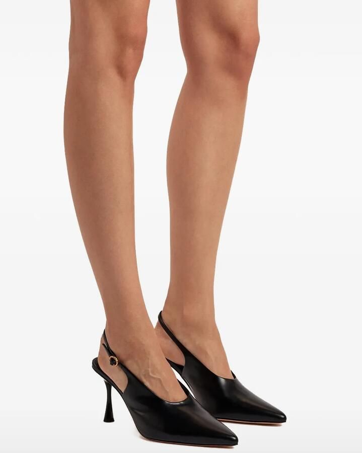 Studio Amelia Halo slingback pumps Zwart - Foto 2