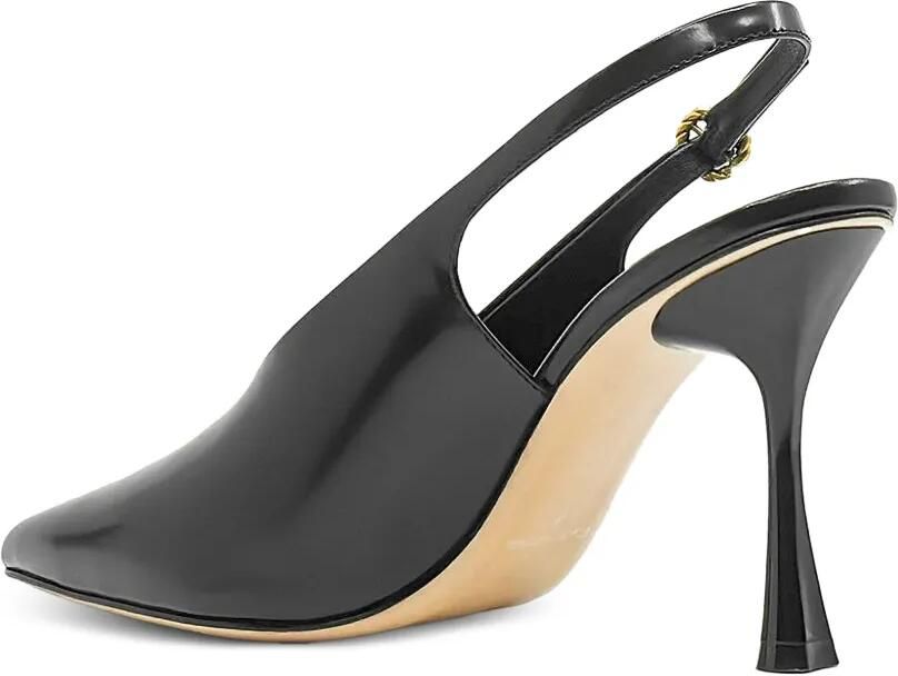 Studio Amelia Halo slingback pumps Zwart - Foto 3