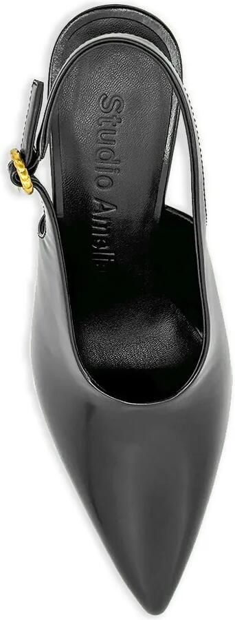 Studio Amelia Halo slingback pumps Zwart - Foto 4