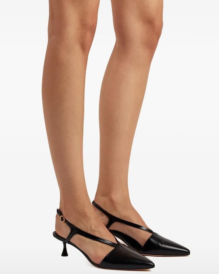 Studio Amelia Halo slingback pumps Zwart - Foto 2